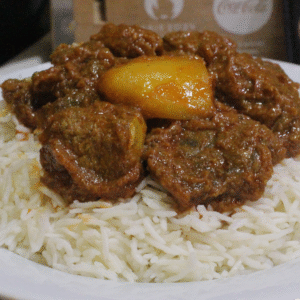 Bœuf Curry avec riz au choix